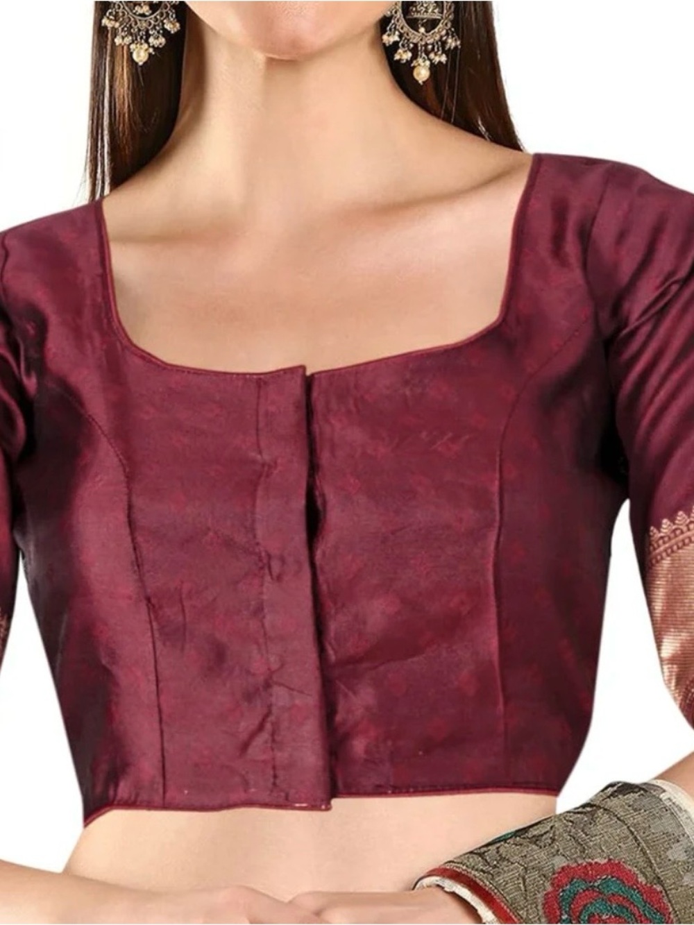 Chandrakala Brocade Blouse- Small
